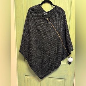 Betabrand zippered Modern-Day poncho, one size